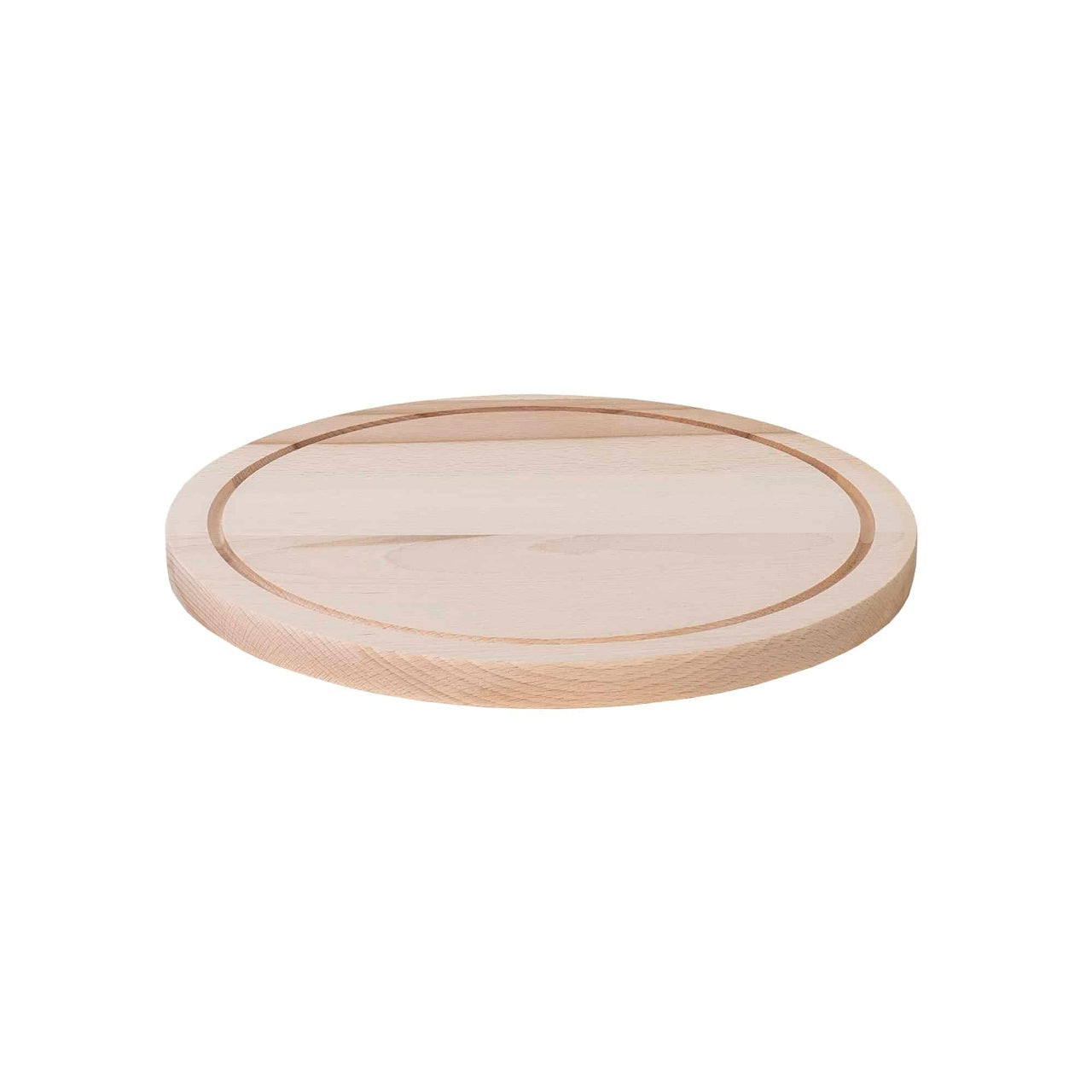 Tocator rotund din lemn de fag, grosime 2cm, diametru 29cm