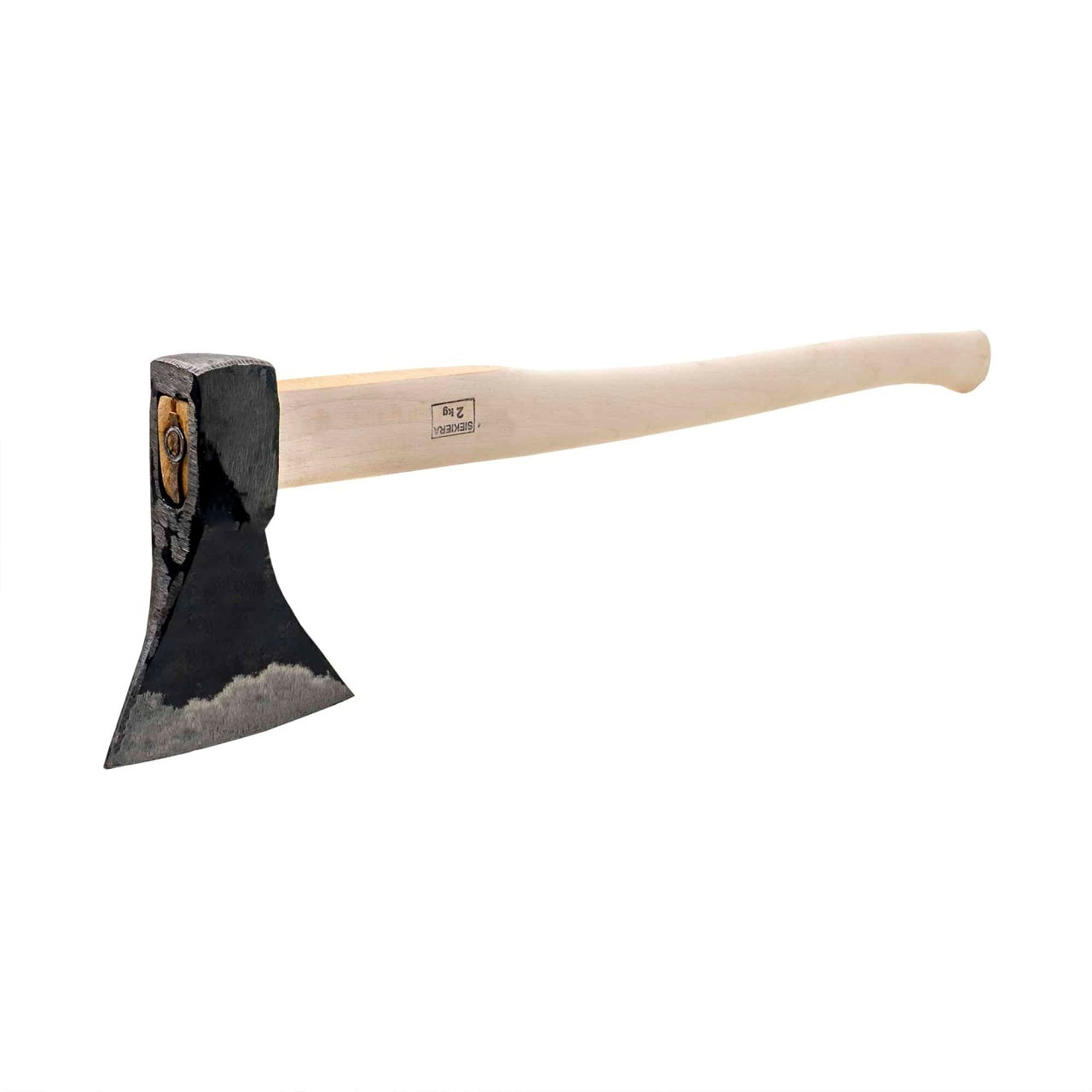 Topor forjat cu coada din lemn, 2 kg, lama 20 cm pentru despicat lemne