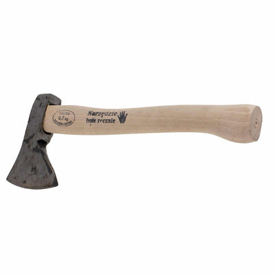 Topor forjat cu coada lemn, greutate 0.7 kg, lama 14 cm
