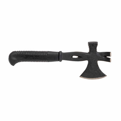 Topor multifunctional pentru camping si drumetii cu maner cauciuc, 940g