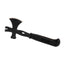 Topor multifunctional pentru camping si drumetii cu maner cauciuc, 940g