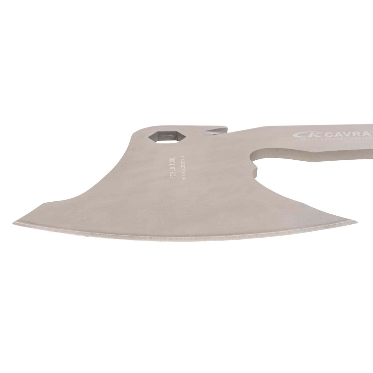 Topor pentru camping si drumetii, cu husa si snur, lama 11 cm, lungime 26.5 cm