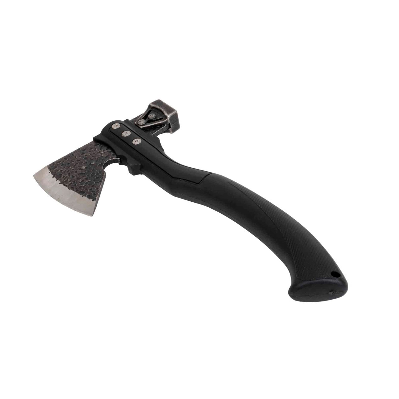 Topor pentru camping si drumetii cu suport PVC, lama 8 cm, lungime 26.5 cm