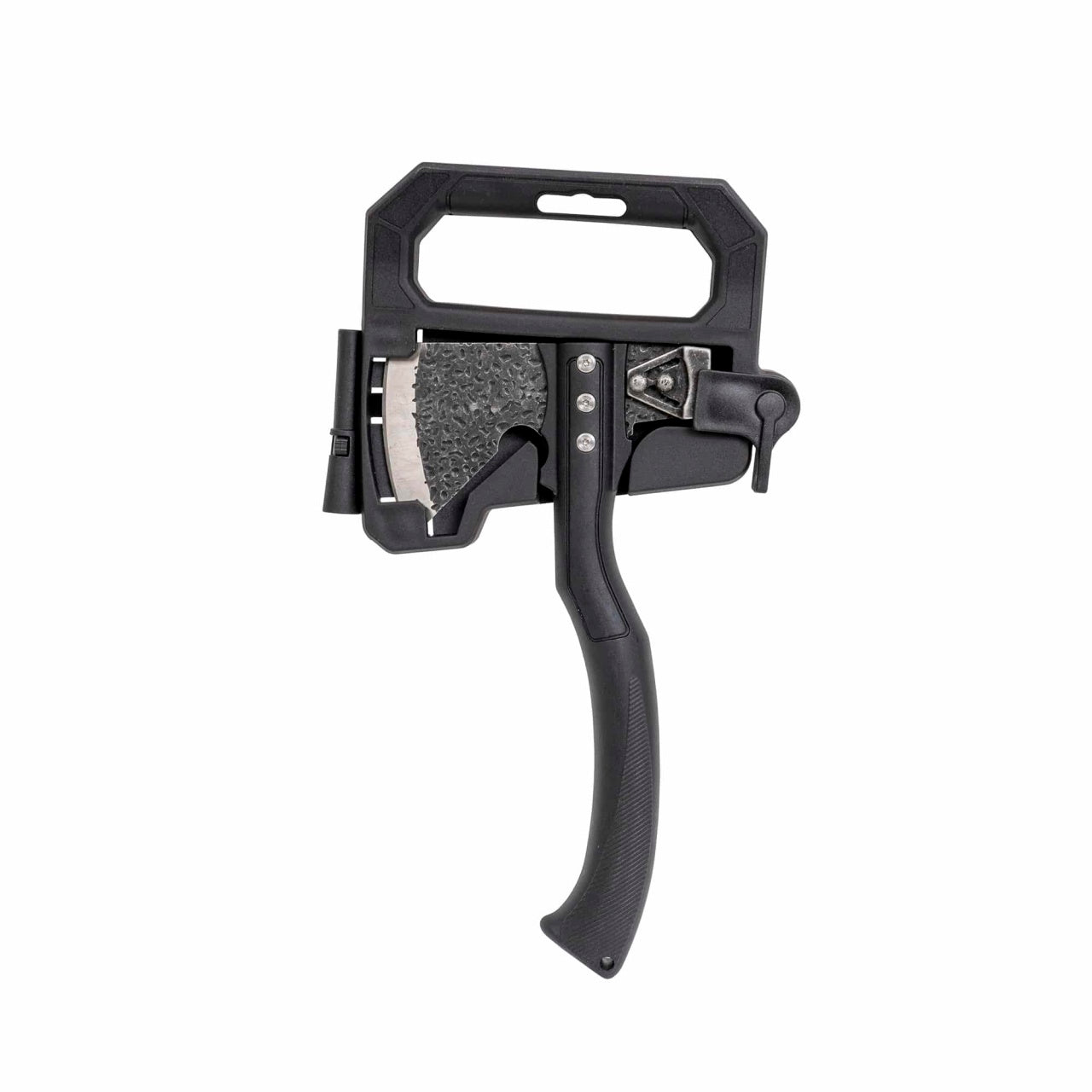 Topor pentru camping si drumetii cu suport PVC, lama 8 cm, lungime 26.5 cm