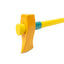 Topor pentru despicat cu coada din fibra de sticla 2.5kg, lungime 90cm
