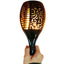 Torta LED cu panou solar, efect de flacara, design oriental, 79cm inaltime