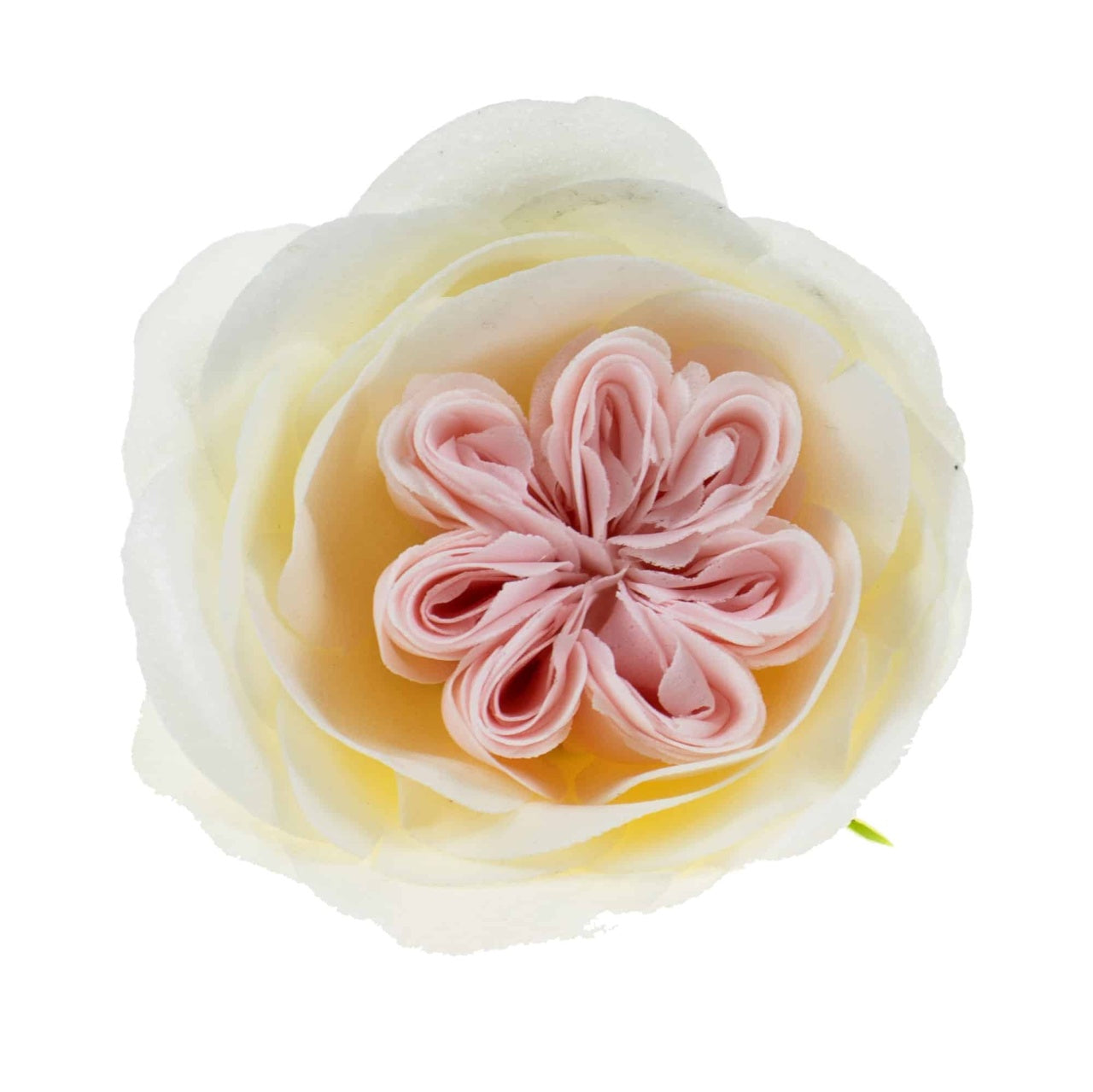 Trandafiri de gradina din sapun, set 16 bucati, parfum fin, crem-roz