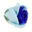 Trandafiri din sapun bleu-albastru, 50 bucati set, parfum fin