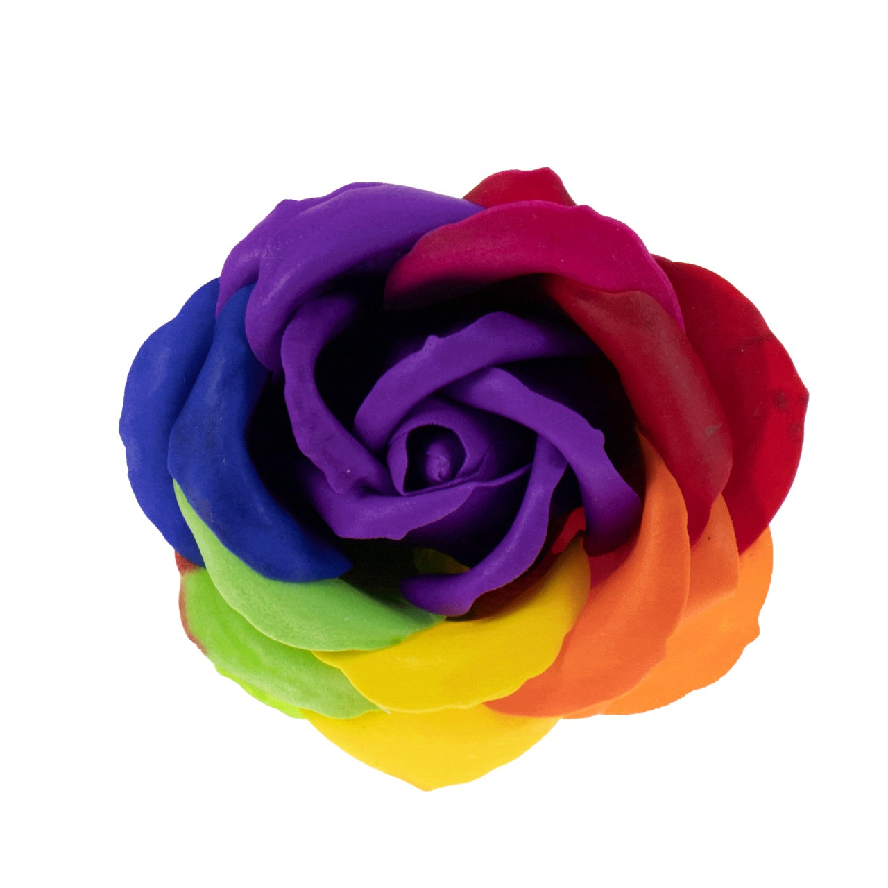 Trandafiri multicolori din sapun, set 9 bucati, parfum fin