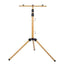 Trepied dublu reglabil pentru 2 proiectoare, inaltime 65-160 cm, baza 82 cm