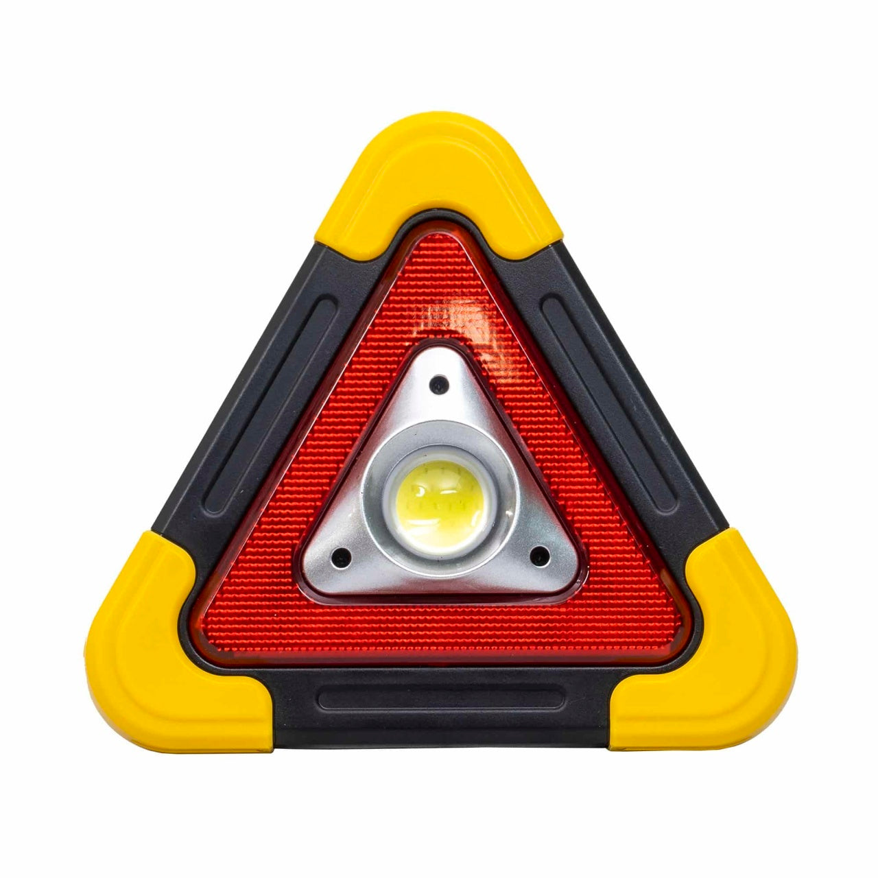 Triunghi reflectorizant cu 5 moduri avertizare, incarcare solara si USB, 3 LED-uri