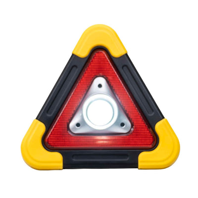 Triunghi reflectorizant cu 5 moduri avertizare, incarcare solara si USB, 3 LED-uri