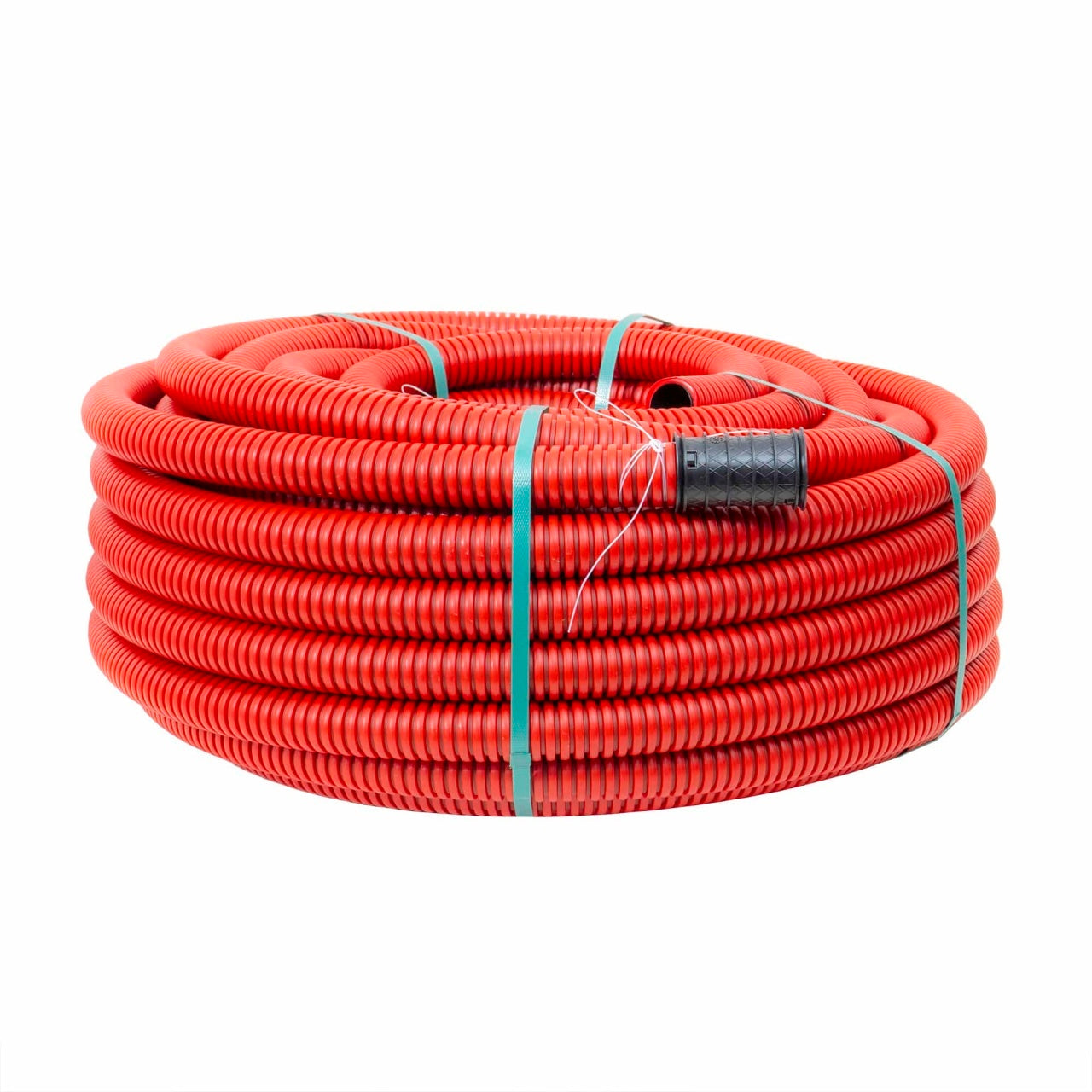 Tub flexibil copex 40mm, 50m, rezistenta 450N, rosu pentru protectie cabluri