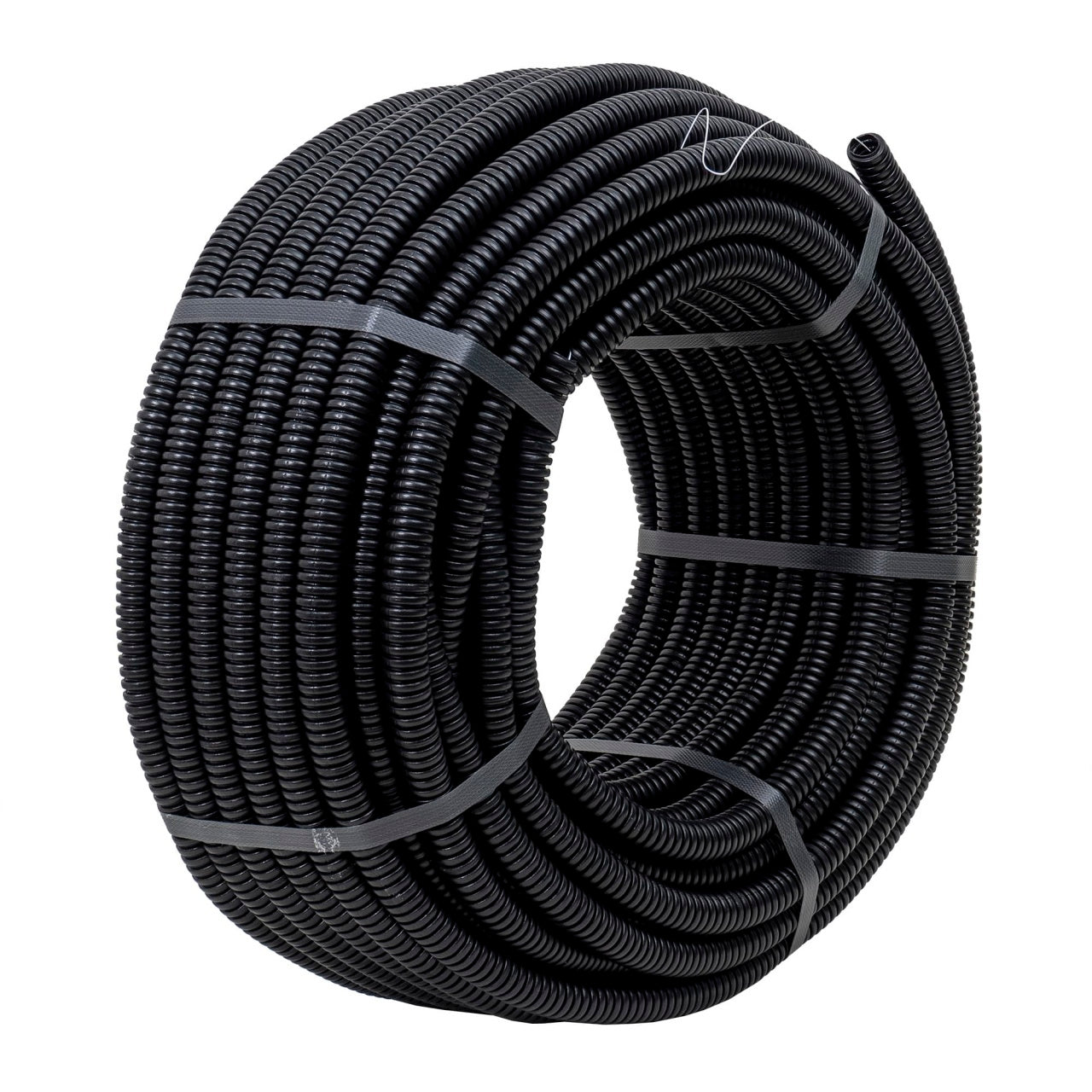 Tub flexibil copex PVC cu fir de tragere, diametru 20mm, lungime 50m