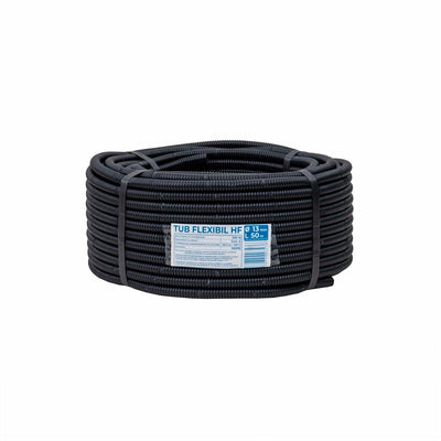 Tub flexibil copex PVC fara fir de tragere, diametru 13mm, lungime 50m