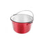 Tuci fonta emailat 22cm, capacitate 3L, vas pentru gatit traditional