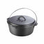 Tuci fonta pura 25cm, capacitate 3.5L, vas pentru gatit traditional