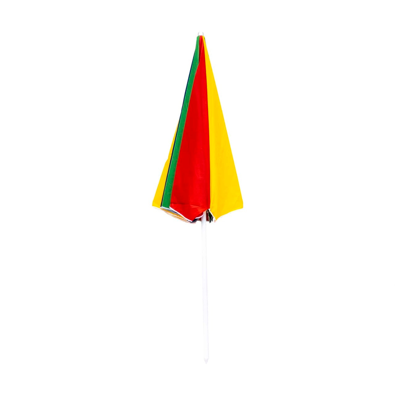 Umbrela de soare multicolora, diametru 240 cm, inaltime reglabila 220 cm, stalp 33 mm