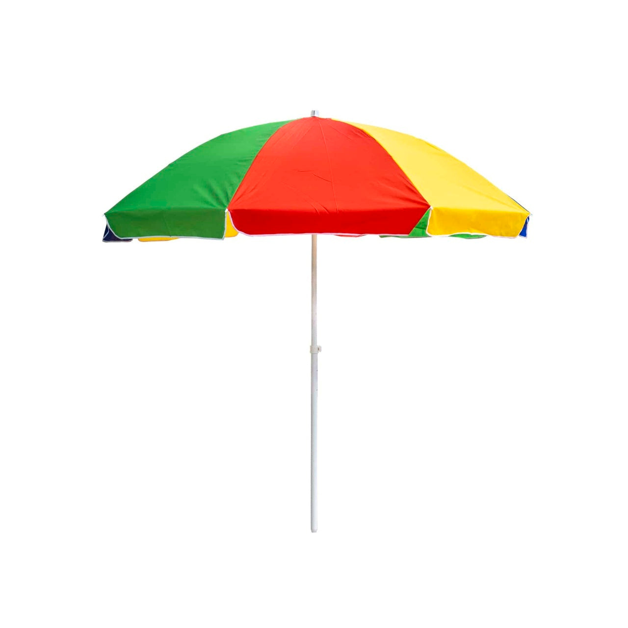 Umbrela protectie soare multicolora, diametru 200 cm, inaltime reglabila 200 cm