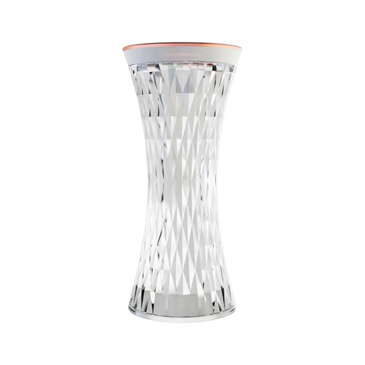 Umidificator USB 270 ml, transparent, 9x9x20.5cm, cu cablu USB