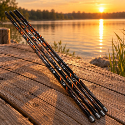 Undiță Telescopică pentru Pescuit, Model Maxxis, 4 m – imagine comercială în ambient