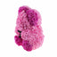 Ursulet din trandafiri de spuma, 25 cm, roz-fucsia