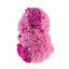 Ursulet din trandafiri de spuma, 25 cm, roz-fucsia