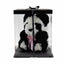 Ursulet panda din trandafiri de spuma, 30 cm, cu cutie cadou