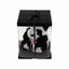 Ursulet panda din trandafiri de spuma, 30 cm, cu cutie cadou