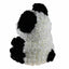 Ursulet panda din trandafiri de spuma cu cutie, 35 cm