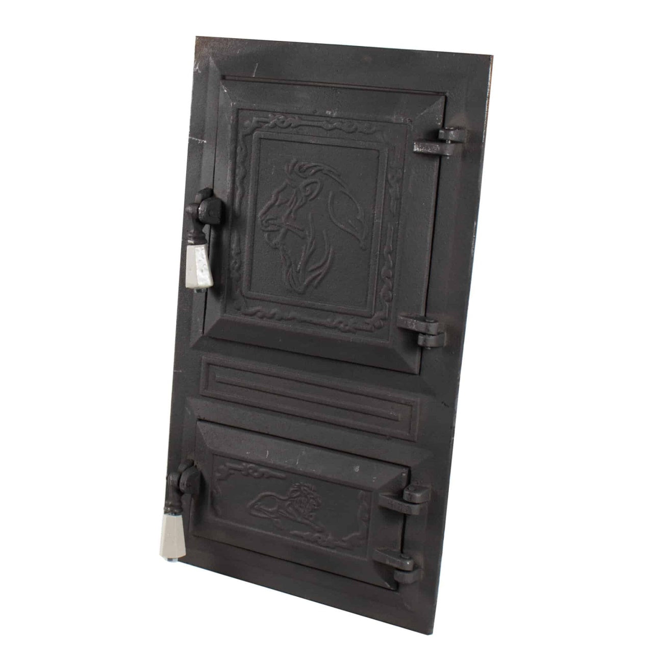 Usa monobloc soba, dimensiuni 490x285 mm, culoare negru, stil traditional