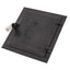 Usa soba fara cenusar, fonta, 270x255 mm, culoare negru