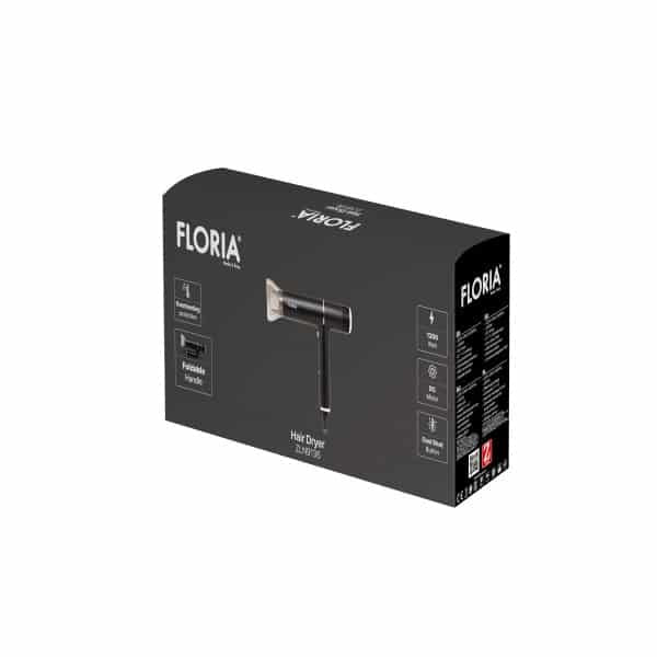 Uscator de par 1200W cu 3 trepte viteza si functie aer rece, maner pliabil