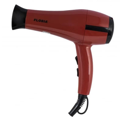 Uscator de par clasic, 1800 W, 3 trepte temperatura, 2 viteze, rosu
