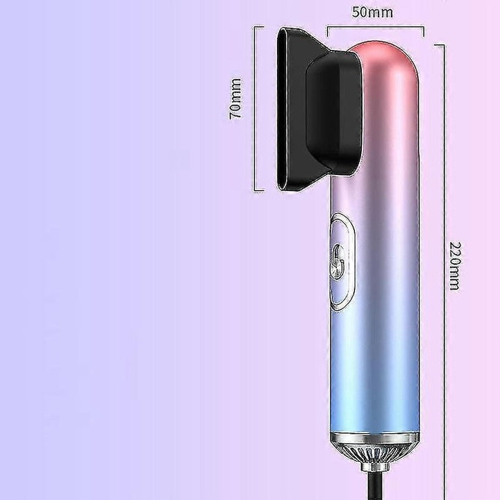 Uscator de par mini 3 in 1, cu ionizare, 800W, 220x50x70mm, set cu 3 duze