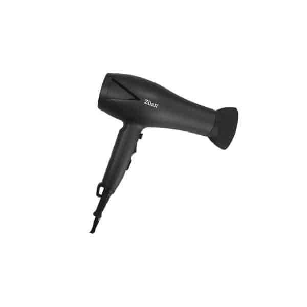 Uscator de par negru, 2000W, 3 trepte temperatura, 2 trepte viteza, protectie supraincalzire
