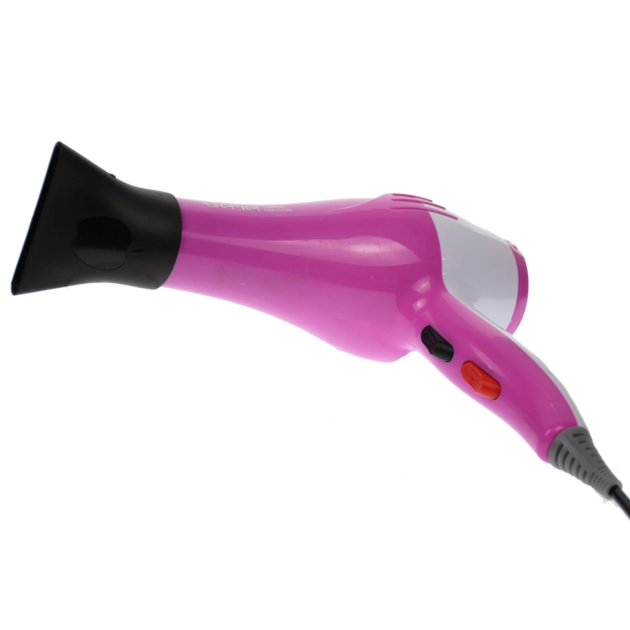 Uscator de par profesional, 1300 W, 3 setari temperatura si 2 de viteza, Roz, Gemei - GM1702