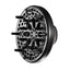 Uscator de par, putere 1800-2200W, cu accesorii incluse, agatatoare, 3 trepte de viteza, 3 trepte de temperatura, functie aer rece, negru