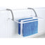 Uscator de rufe, din metal, prindere pe calrifer sau balcon, suprafata de uscare 3m, greutatea maxima suportata 5kg, alb