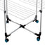 Uscator de rufe FOXMAG24, vertical, cu suport pentru umerase, suprafata de uscare 30m, mobil