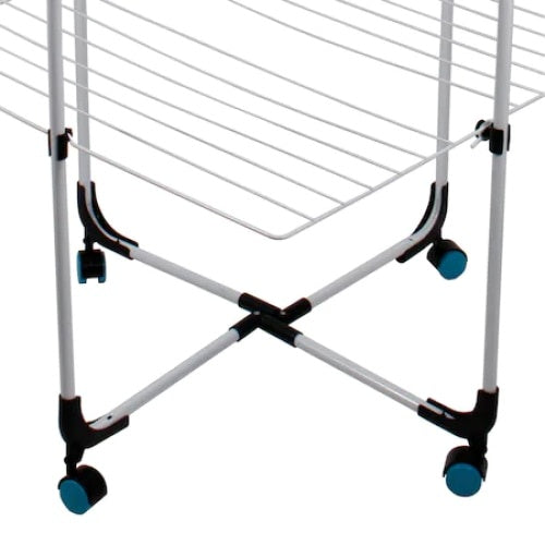 Uscator de rufe FOXMAG24, vertical, cu suport pentru umerase, suprafata de uscare 30m, mobil