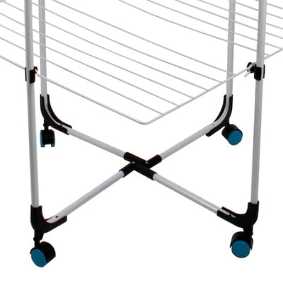 Uscator de rufe FOXMAG24, vertical, cu suport pentru umerase, suprafata de uscare 30m, mobil