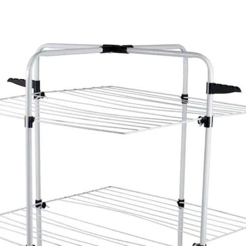 Uscator de rufe FOXMAG24, vertical, cu suport pentru umerase, suprafata de uscare 30m, mobil