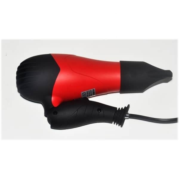 Uscator par voiaj 1000W, maner pliabil, protectie supraincalzire, rosu
