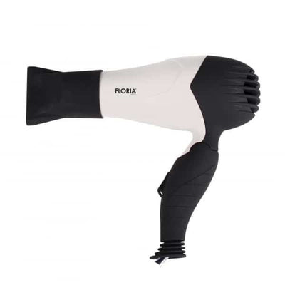 Uscator par voiaj 850W cu protectie supraincalzire si maner pliabil, alb