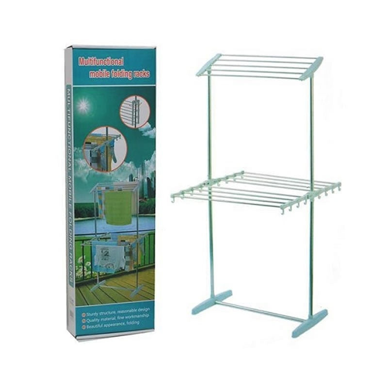 Uscator pliabil pentru haine Multifunctional Mobile Folding Racks-FOXMAG24®