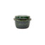 Vas roman glazurat 4L, verde, 35x25x16 cm pentru gatit traditional