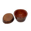 Vas roman glazurat din lut, capacitate 4L, 35x25x16 cm, maro