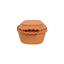 Vas roman neglazurat din lut, 6 litri, 41x27x16 cm