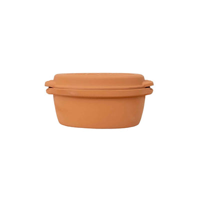Vas roman neglazurat din lut, capacitate 4L, dimensiuni 35x25x16 cm